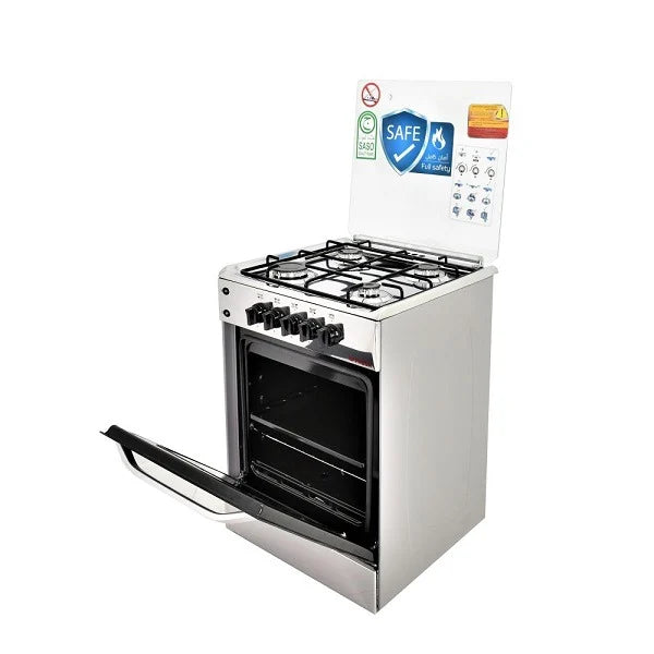 غاز فريش  60 سم 4 عيون ستيل 2404 GC 198763