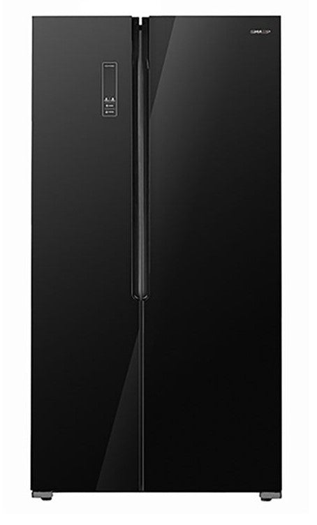 ثلاجة شارب سايد باي سايد اسود 655 SHARP