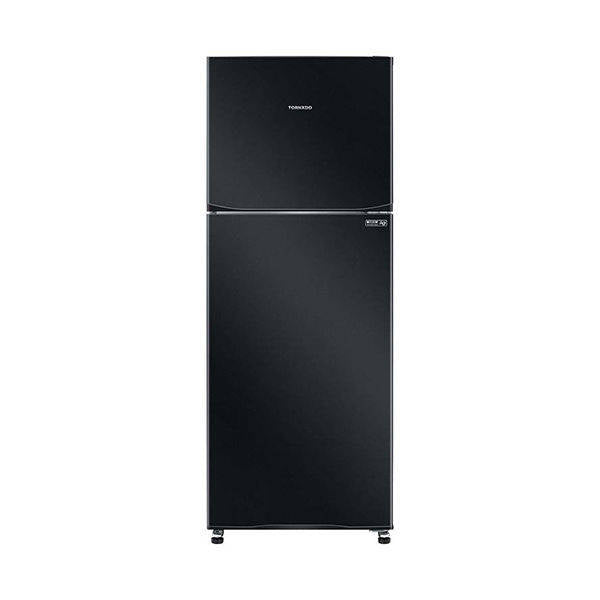 ثلاجة تورنيدو اسود RF 580 T فريزر علوي